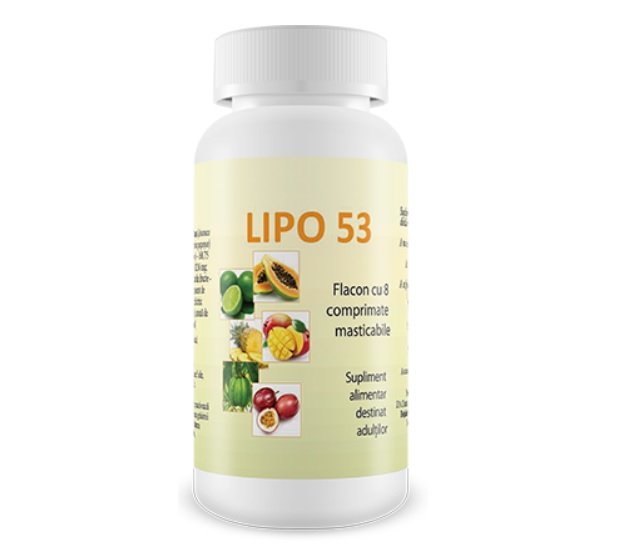 Pastilele Lipo 53 pentru slabire